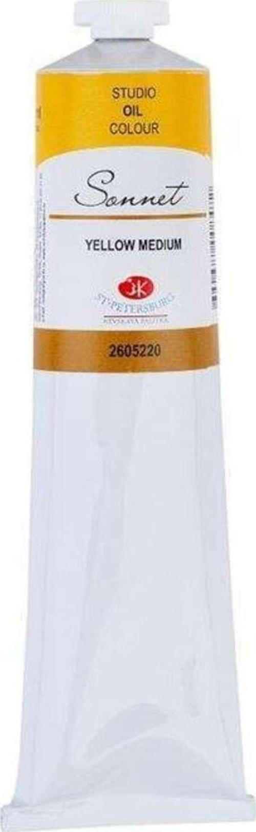 S.P.Sonnet Studıo Oıl Colour 120Ml 220 Yellow Medıum