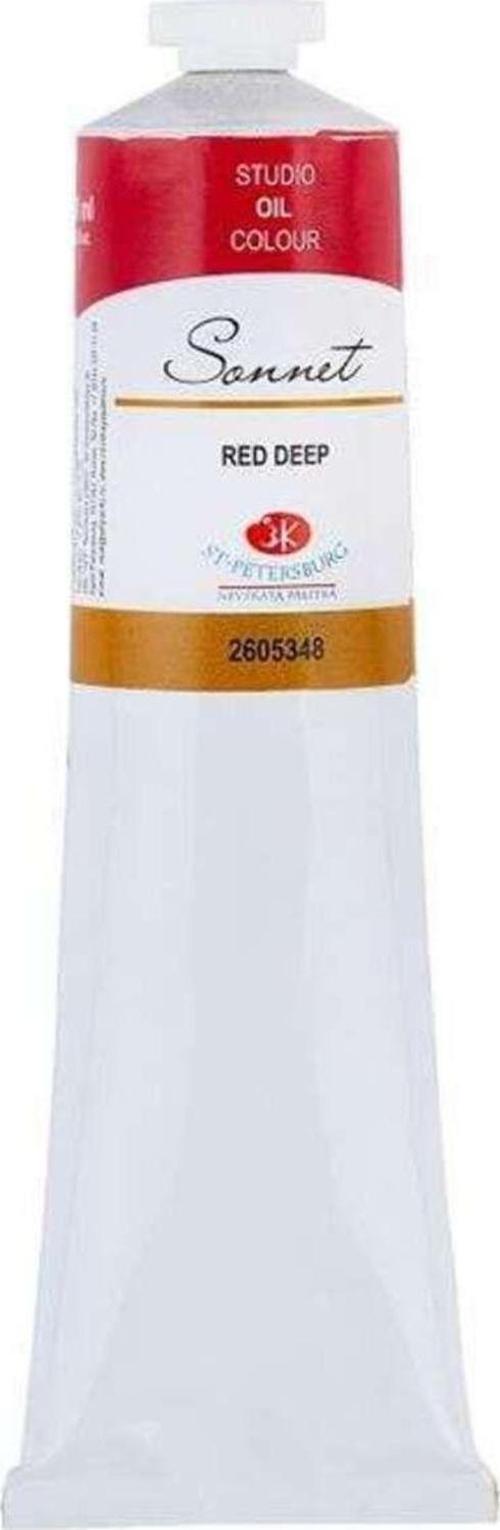 S.P.Sonnet Studıo Oıl Colour 120Ml 348 Red Deep