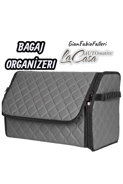 Bagaj Çantası,Bagaj Organizeri,Kapitoneli Lacasa Lüks Deri Çanta