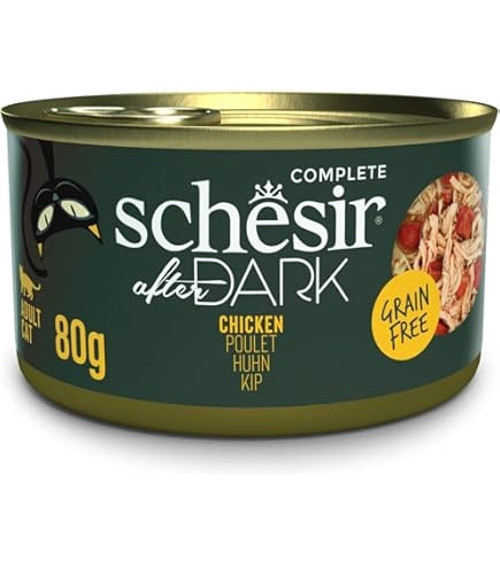After Dark Tavuk Et Suyunda Yetişkin Kedi Konservesi 80g