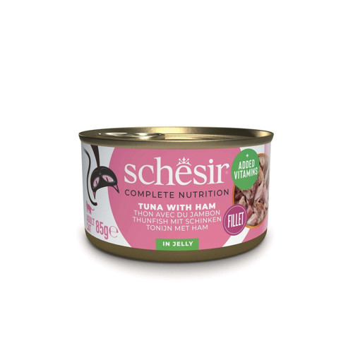 Jelly Ton Balıklı ve Jambonlu 85 gr Yetişkin Konserve Kedi Maması