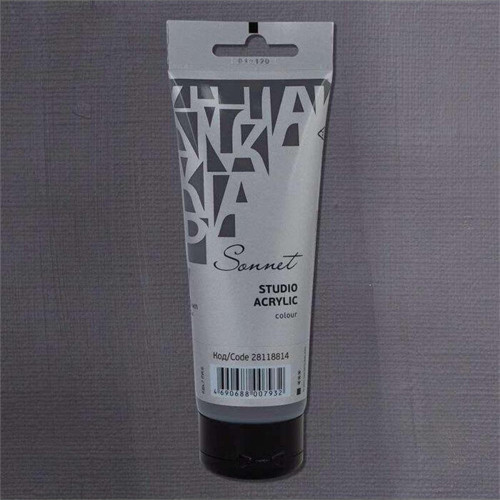 Sonnet Akrilik Boya 120 Ml Gray 814