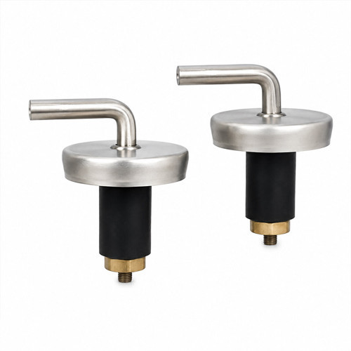 2PCS ÜSTTEN SIKMALI METAL KLOZET KAPAK MENTEŞESİ VİDASI (4887)