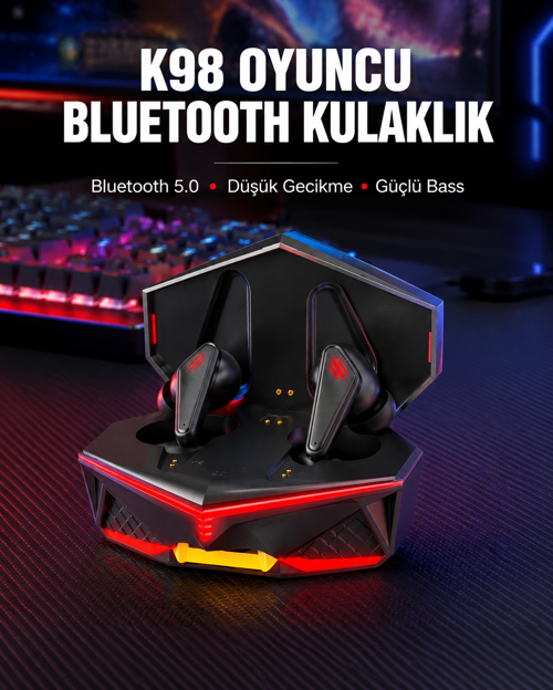 Bluetooth 5.0 Kablosuz Kulaklık Suya Dayanıklı Yeni Nesil