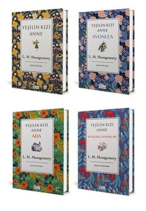 Yeşilin Kızı Anne Seti - Bez Ciltli - 4 Kitap Takım