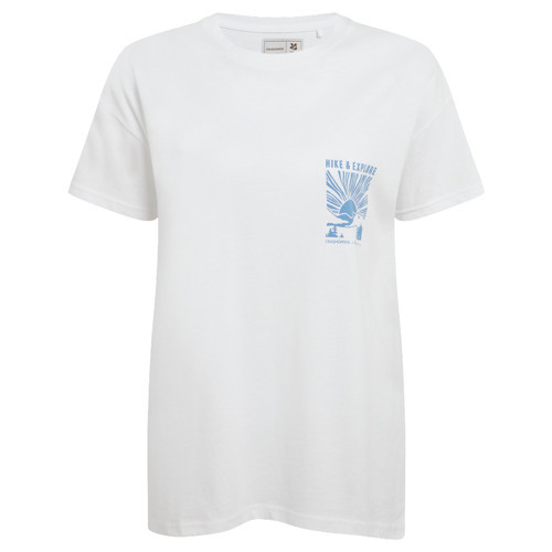 Bistort SS Kadın T-Shirt-BEYAZ