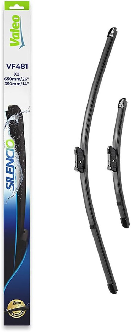 Valeo Silencio Flat Blade Set Silecek Seti Fiat 500L Ve 500X (2012-2018) (650+350 Mm) 574681