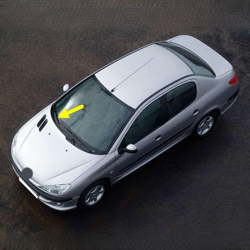 Ön Cam Sağ Yolcu Taraf Silecek Kolu Peugeot 206 Sedan Ile Uyumlu 2007-2011