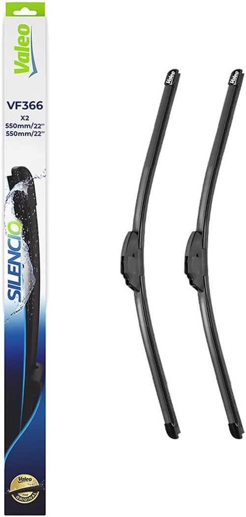 Valeo Silencio Flat Blade Set Silecek Seti Land Rover Discovery Iii (2004-2009), Renault Kangoo Expr
