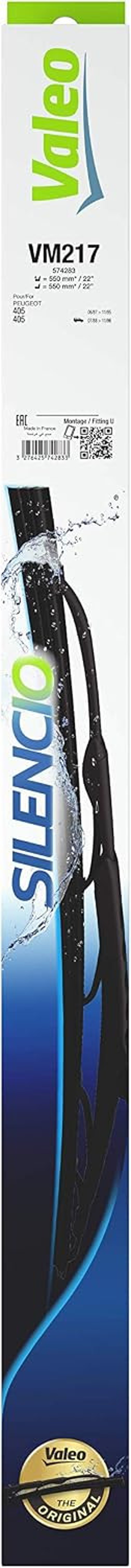 Valeo Silencio Conventional Set Silecek (550+550 Mm) 574283