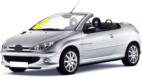 Silecek Kolu Ön Cam Sağ Yolcu Taraf Peugeot 206 Cc Ile Uyumlu 2001-2006