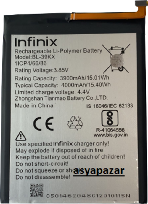 Infinix Hot 7/ Hot Pro Pil Batarya BL-39KX HOT7 Pil Batarya