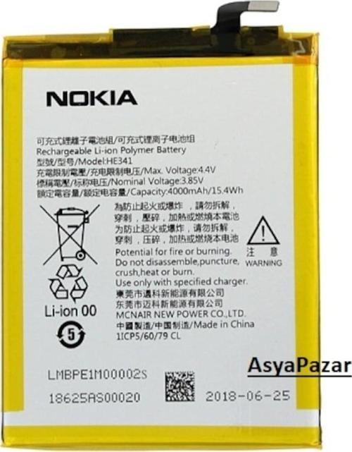 Nokia 2.1 Pil Batarya ve Tamir Seti He341 Ta-1029-4000 Mah