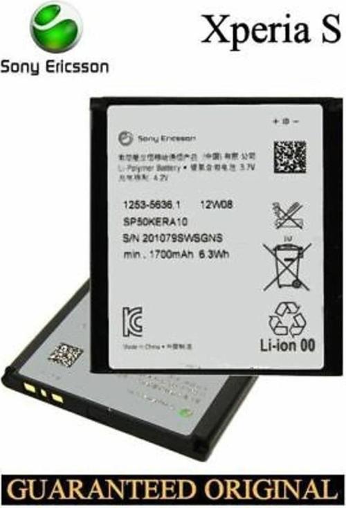 Sony Xperia S Lt26İ Ba800 Pil Batarya Pil Sp50Kera10