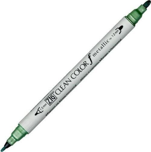 Clean Color f Çift Uçlu Kalem 121 Metallic Green