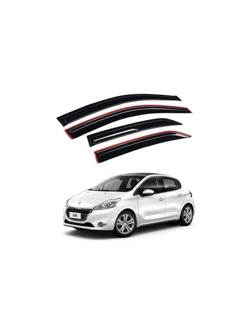 peugeot 208 ön arka takım 4.lü cam rüzgarlığı
