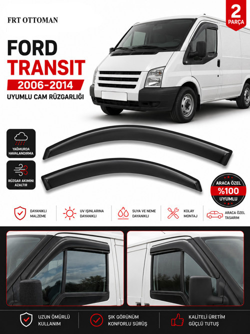 Ottoman Ford Transit 2006-2014 Uyumlu Cam Rüzgarlığı