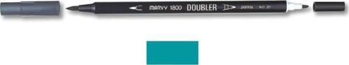 1800 Doubler Çift Uçlu Brush Pen 14 TURQUOISE