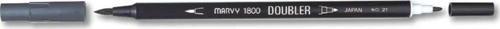 1800 Doubler Çift Uçlu Brush Pen 37 LIGHT COOL GREY