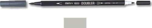1800 Doubler Çift Uçlu Brush Pen 39 ASH GREY