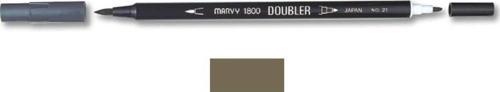 1800 Doubler Çift Uçlu Brush Pen 45 SEPIA
