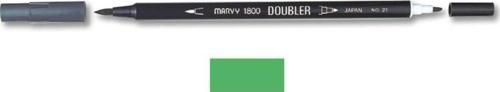 1800 Doubler Çift Uçlu Brush Pen 48 LEAF GREEN