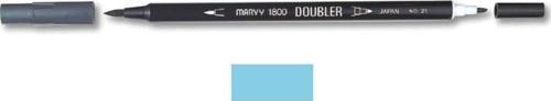 1800 Doubler Çift Uçlu Brush Pen 53 PALE BLUE