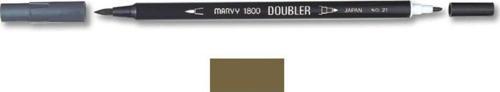 1800 Doubler Çift Uçlu Brush Pen 54 BURNT UMBER