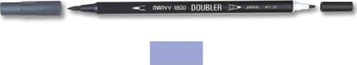 1800 Doubler Çift Uçlu Brush Pen 61 DEEP LILAC