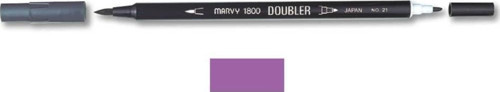 1800 Doubler Çift Uçlu Brush Pen 63 WINE