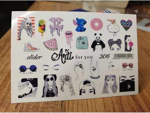 Stiker Arti 306