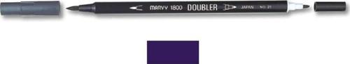1800 Doubler Çift Uçlu Brush Pen 107 EGGPLANT