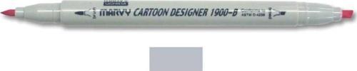 1900-B Cartoon Designer Grafik Markör 21 DARK GREY