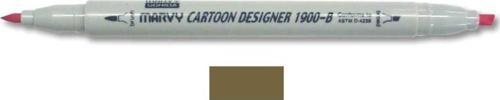1900-B Cartoon Designer Grafik Markör 54 BURNT UMBER