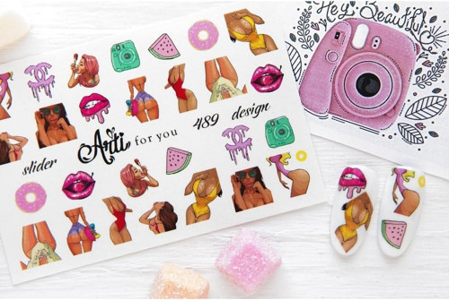 Stiker Arti 489