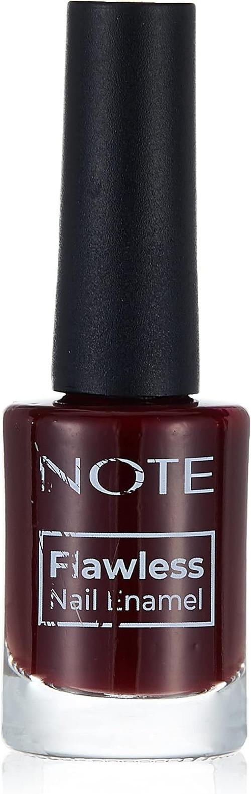 Note Cosmetics Nail Flawless Oje 81 Dark Rose, Pembe