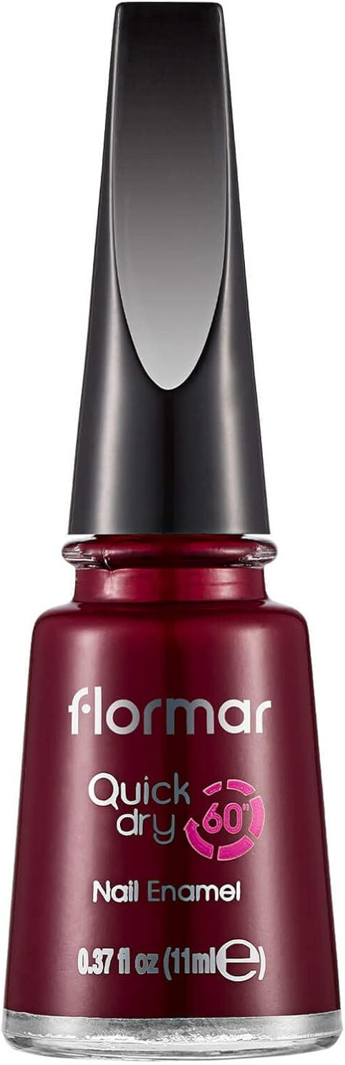 Oje- Quick Dry Nail Enamel Çabuk Kuruyan Koyu Bordo Oje 8690604378784 34000009-Qd22 Red Velv