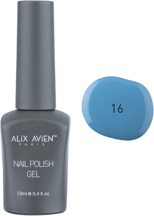 Uv Kalıcı Bebak Mavi Jel Oje 16 - Gel Polish - 12 Ml