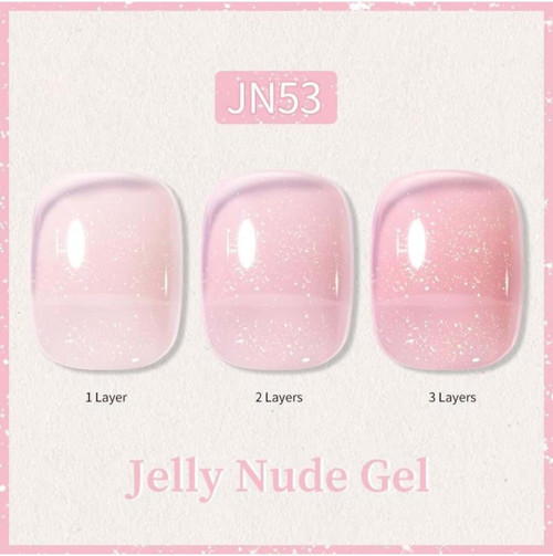 10Ml Jelly Nude Seri Kalıcı Oje Jn53 (57851-3) 4134