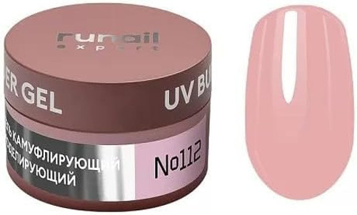 Runail Expert Protez Tırnak Jeli Uv Gel Nude Mercan 50Gr. 112