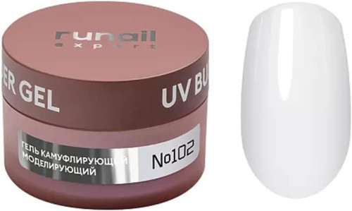 Runail Pro Expert Protez Tırnak Jeli Uv Gel Rakı Beyazı No:102-50 Gr Beyazı