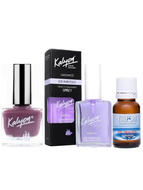 Oje 304 + Oje Kurutucu Sprey 17 Ml + Oje Çözücü