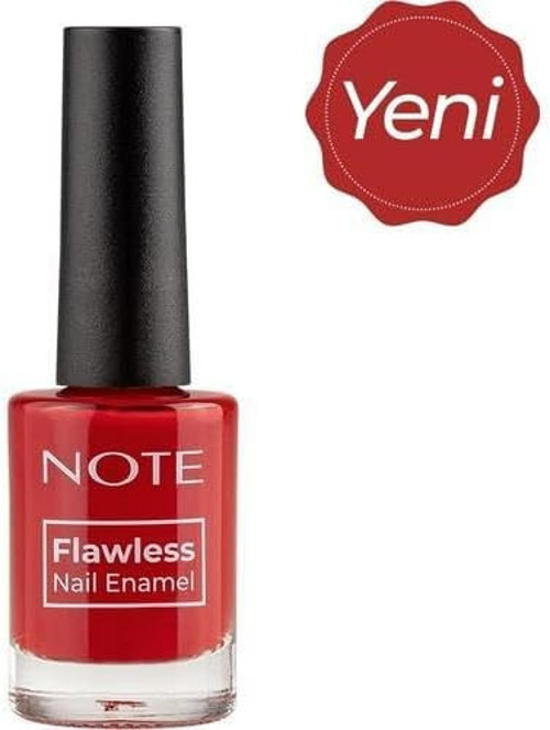 Note Cosmetics Nail Flawless Oje 32 Lovely, Kırmızı