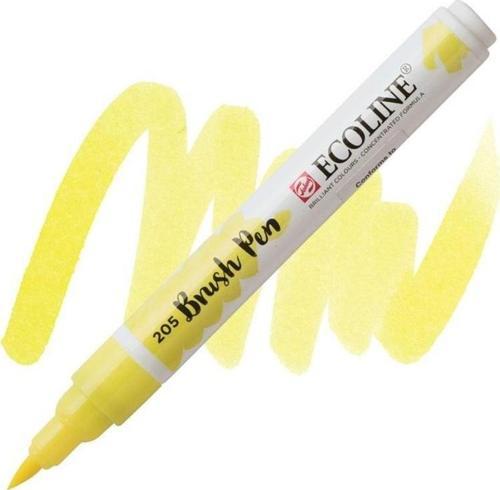 Ecoline Brush Pen Fırça Uçlu Kalem 205 Lemon Yellow