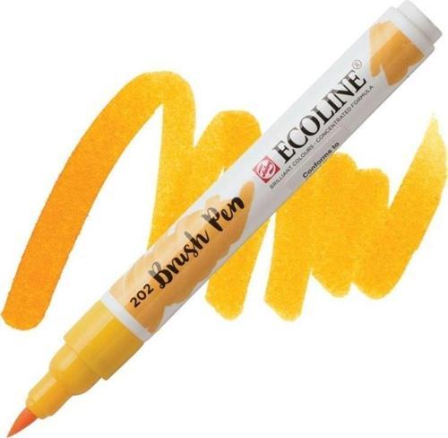 Ecoline Brush Pen Fırça Uçlu Kalem 202 Deep Yellow