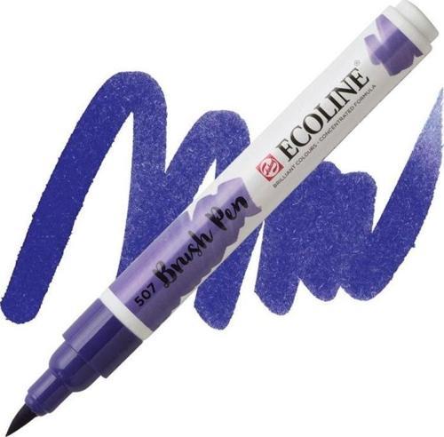 Ecoline Brush Pen Fırça Uçlu Kalem 507 Ultramarine Violet