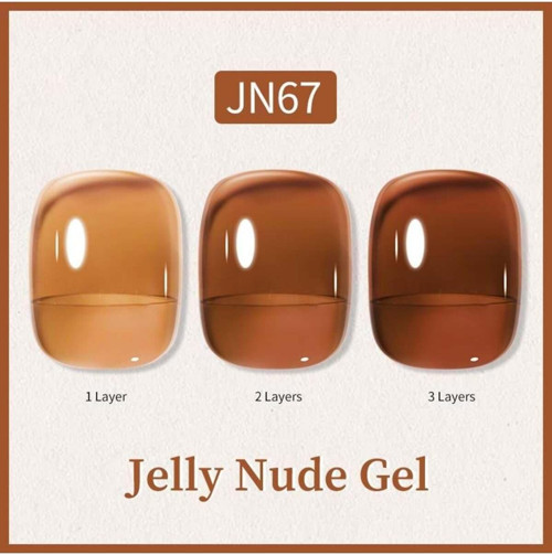 10Ml Jelly Nude Seri Kalıcı Oje Jn67 (57851-17) 4148