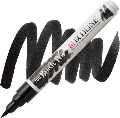 Ecoline Brush Pen Fırça Uçlu Kalem 700 Black