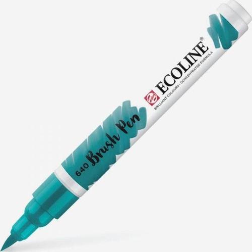 Ecoline Brush Pen Fırça Uçlu Kalem 640 Bluish Green
