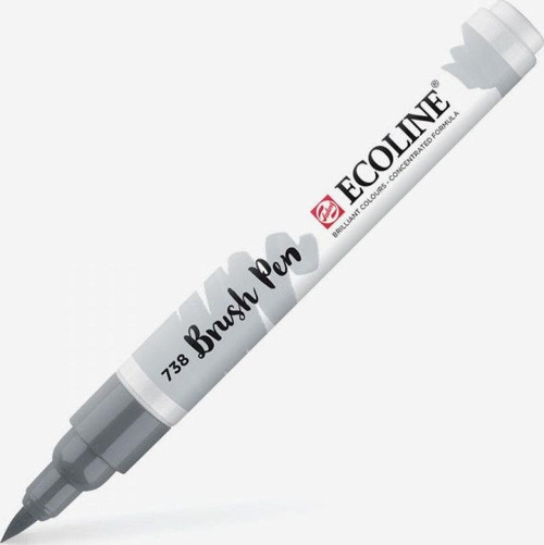 Ecoline Brush Pen Fırça Uçlu Kalem 738 Cold Grey Light